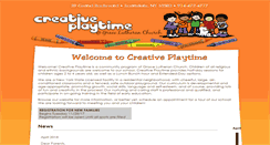Desktop Screenshot of creativeplaytimescarsdale.org