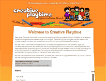 Tablet Screenshot of creativeplaytimescarsdale.org
